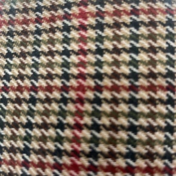 Plaid Fedora Brown, Black, Red and Green Colors - Picture 8 of 9